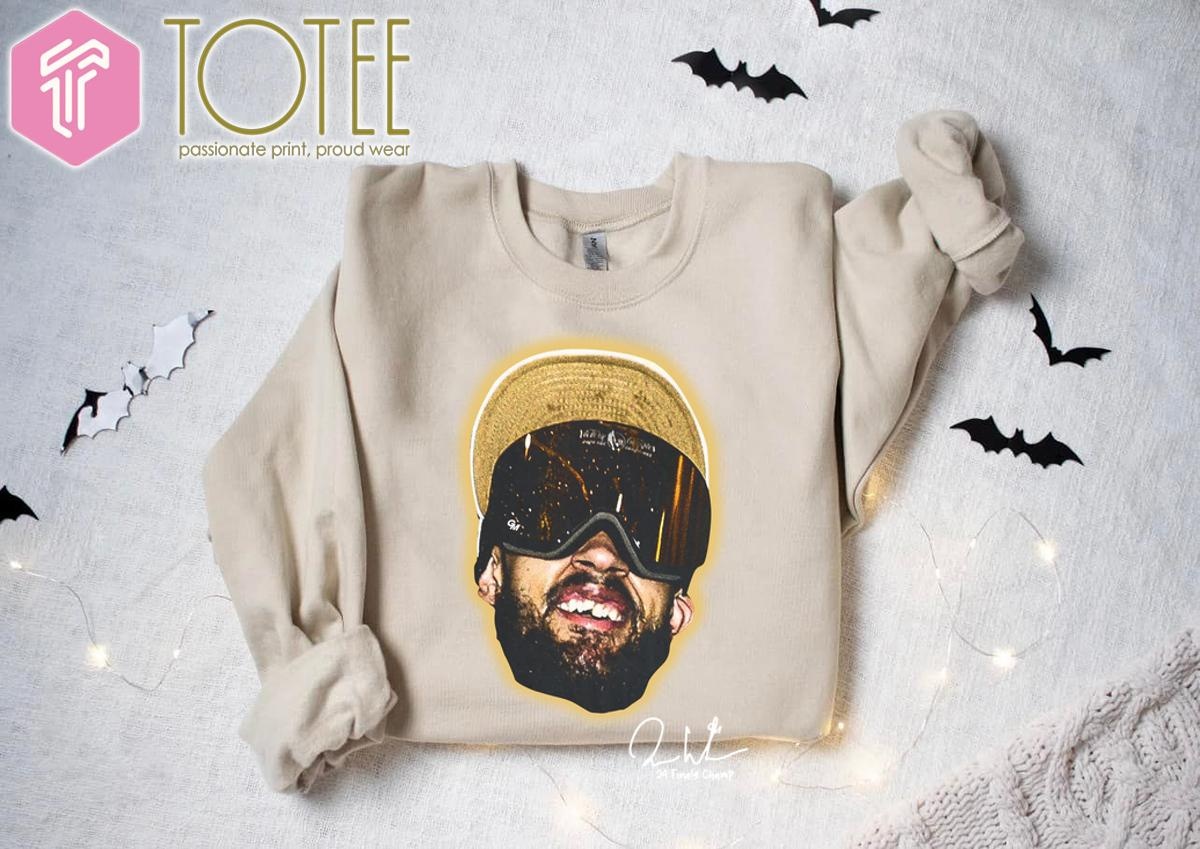 Derrick White Big Face 2024 Finals Champ Signature Sweatshirt