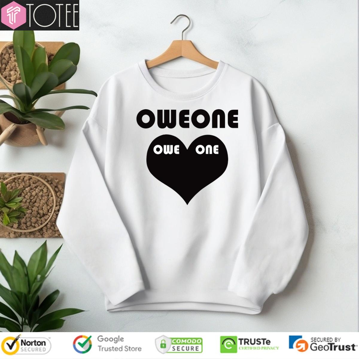 Oweone Owe One Heart Sweatshirt
