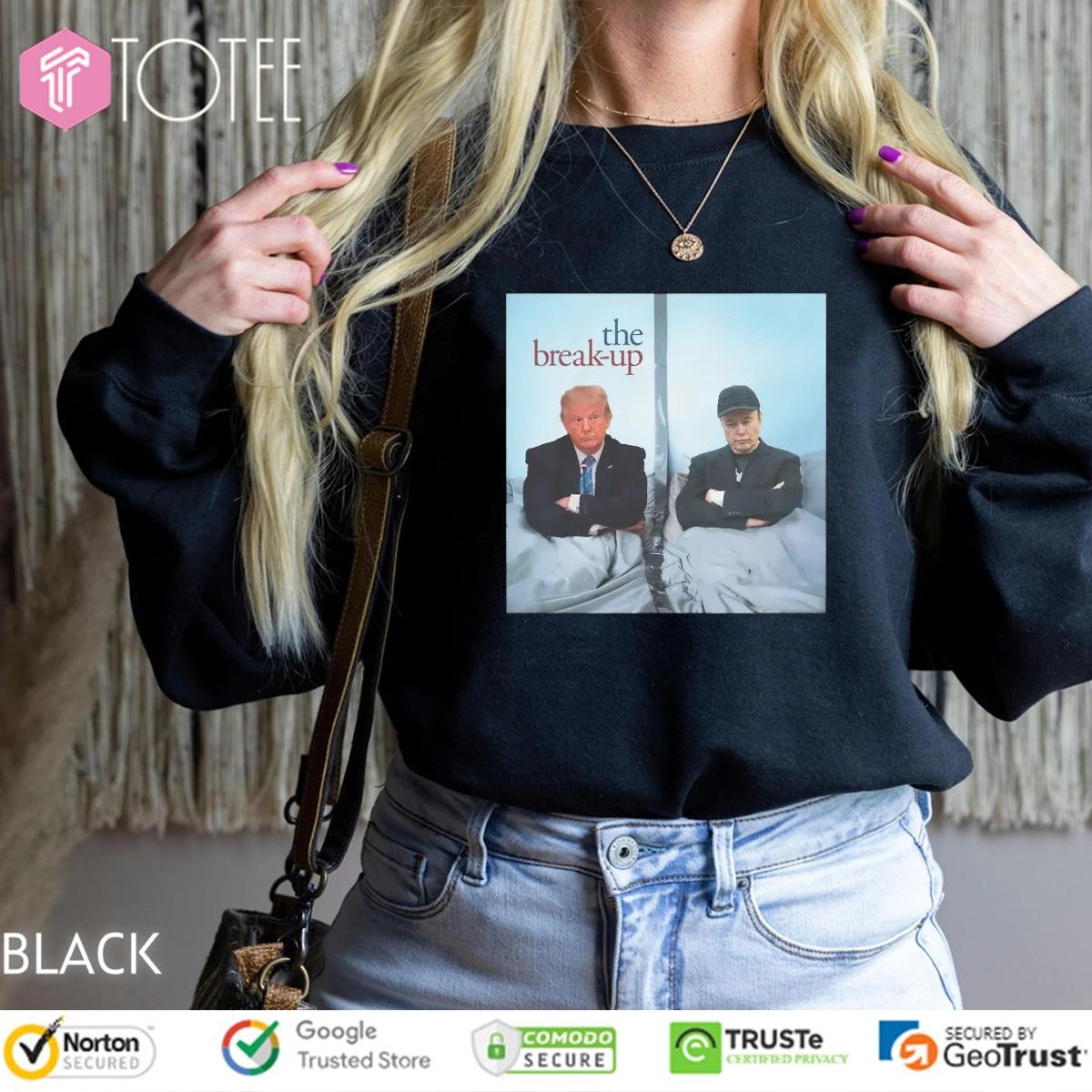 The Break-Up Trump Vs Elon Musk Blew Up Sweatshirt