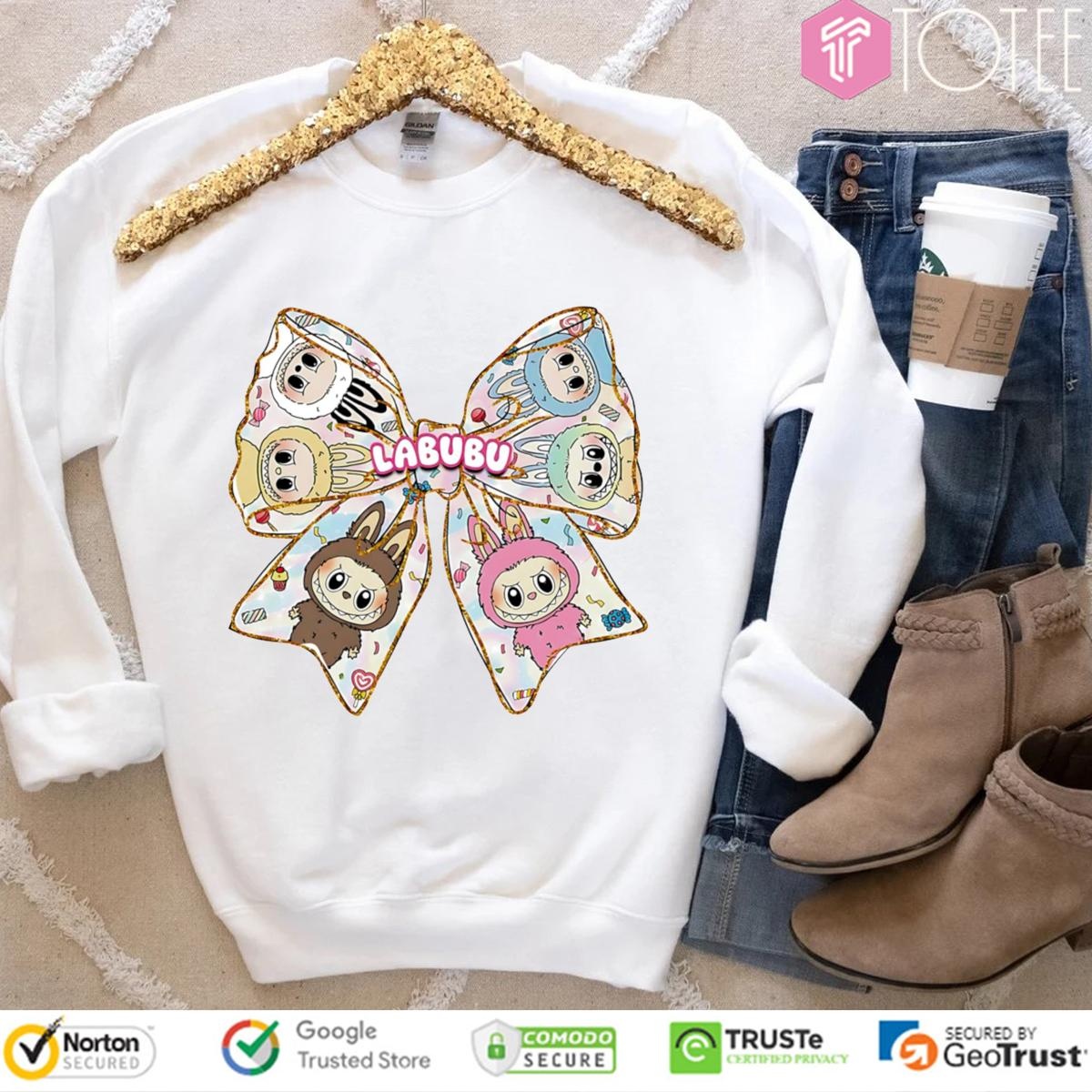 Bow Cute Labubu The Monsters Sweatshirt