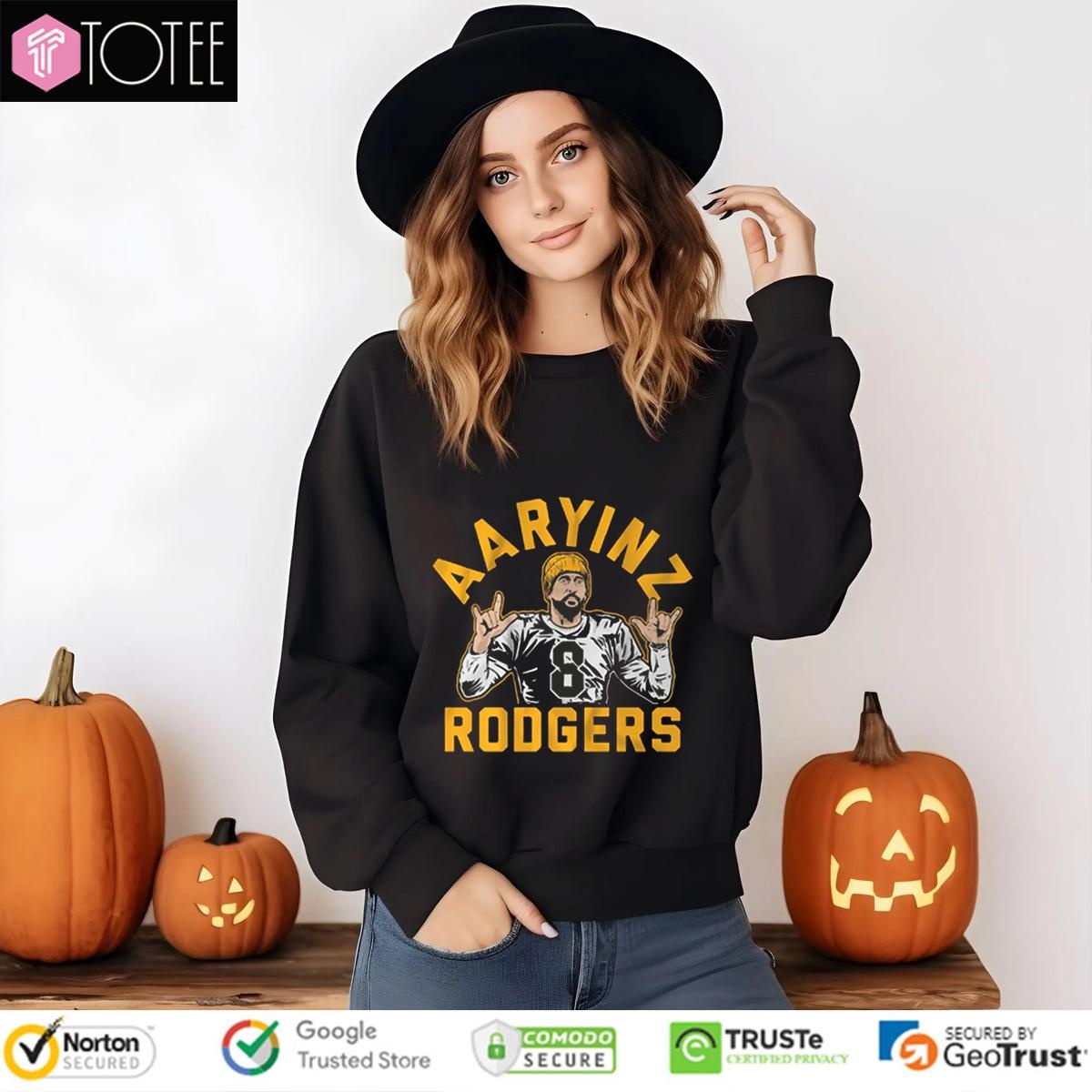 Aaryinz Aaron Rodgers Pittsburgh Steelers Sweatshirt