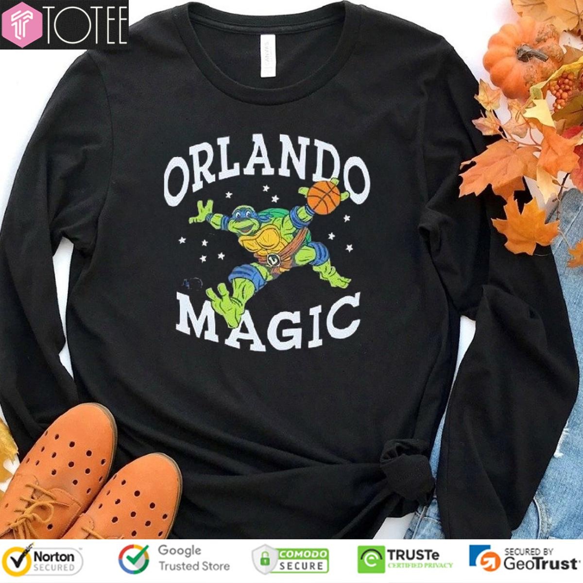 Orlando Magic Basketball Parody Tmnt Leonardo Ninja Turtles Sweatshirt