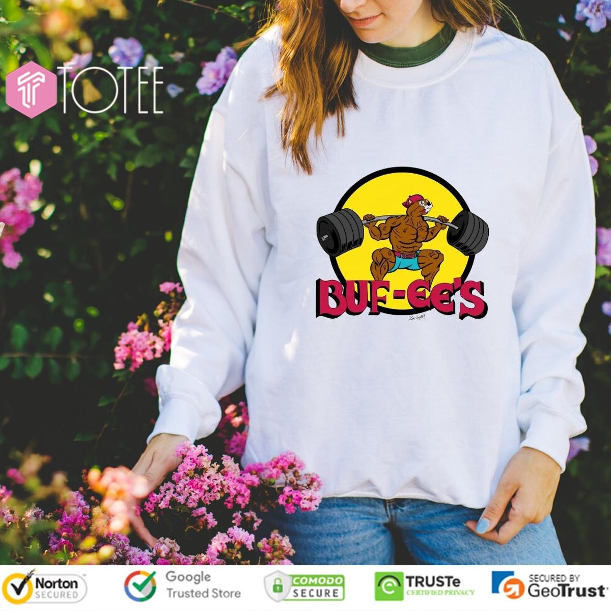 Buf-Ees Parody Buc-Ees Weightlifting Sweatshirt