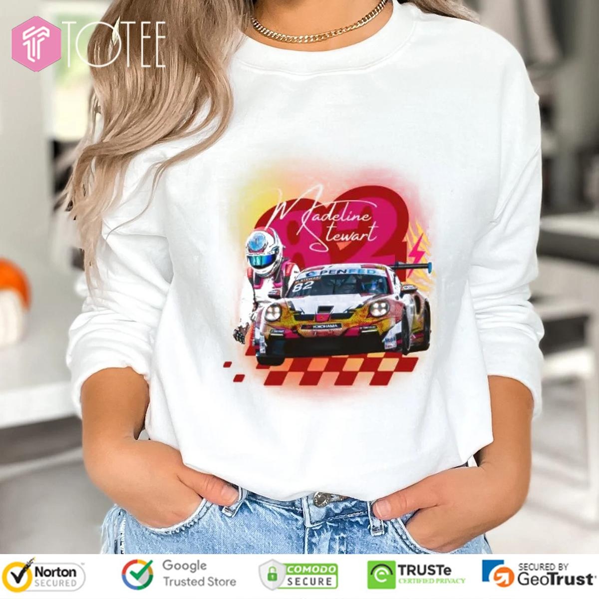 Madeline Stewart 82 Nascar 2025 Incoming Retro Style Sweatshirt