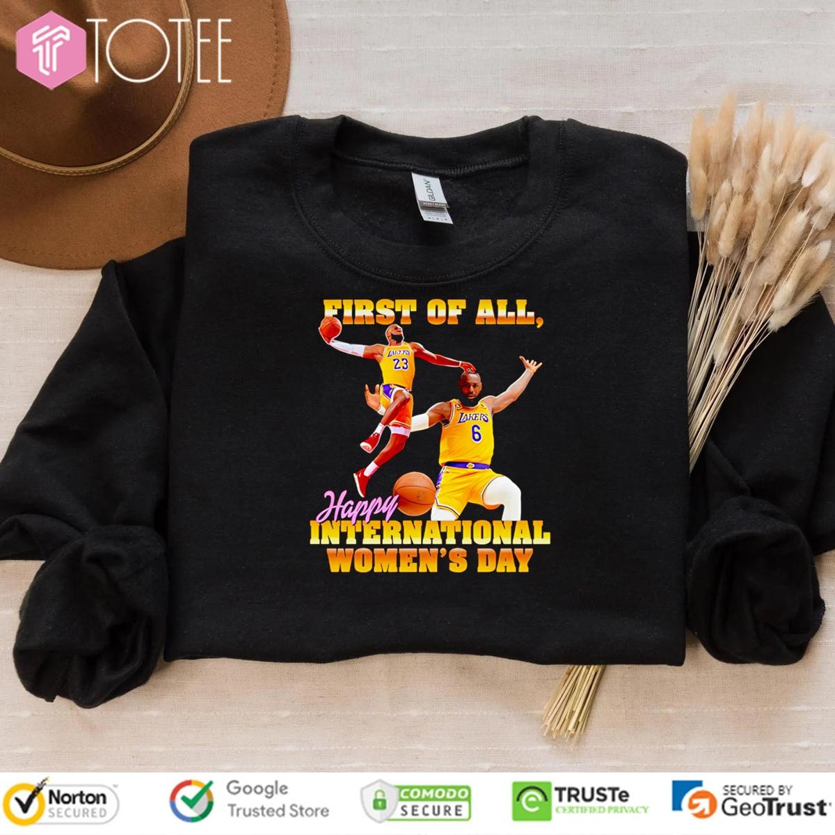 Lebron James Iwd Happy International Womens Day Sweatshirt