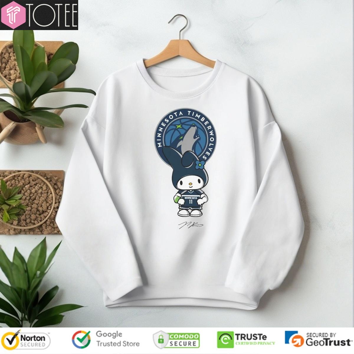 Minnesota Timberwolves Naz Reid Hello Kitty Signature Sweatshirt