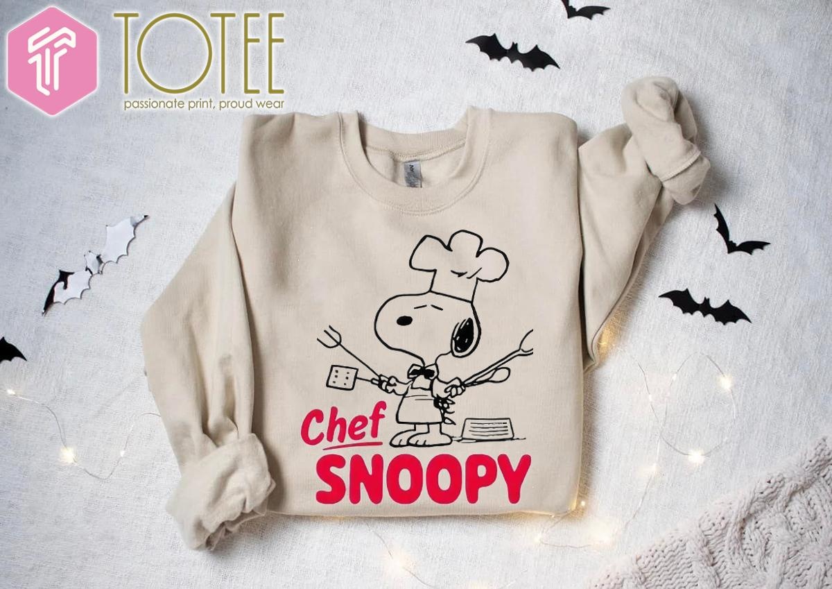 Jeremy Allen White Chef Snoopy Sweatshirt