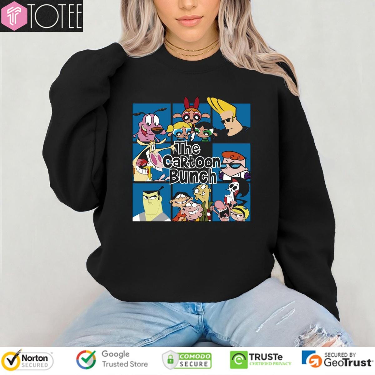 The Cartoon Bunch Tv Shows Characters Sweatshirt