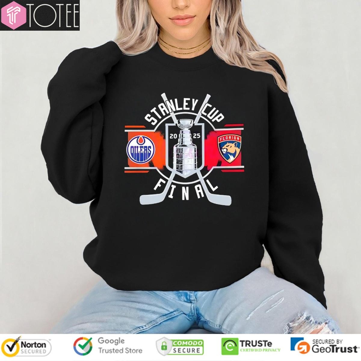 Edmonton Oilers Vs Florida Panthers Stanley Cup Final 2025 Sweatshirt