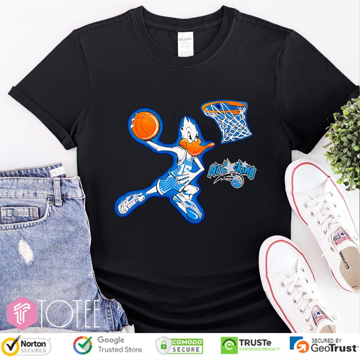 Duck Play Basketball No Lacking T-shirt
