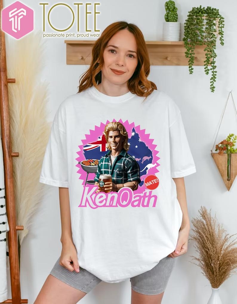 Aussie Bogan Ken Ken Oath Mate Retro T-shirt