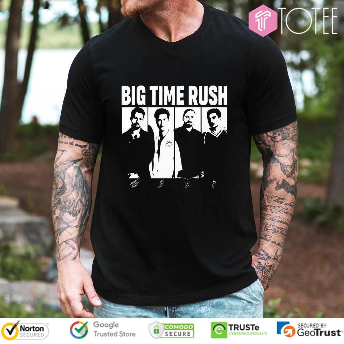 Big Time Rush Tour 2025 Signatures T-shirt