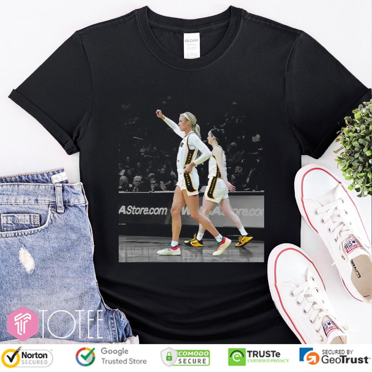 Indiana Fever Sophie Cunningham Protecting Caitlin Clark T-shirt