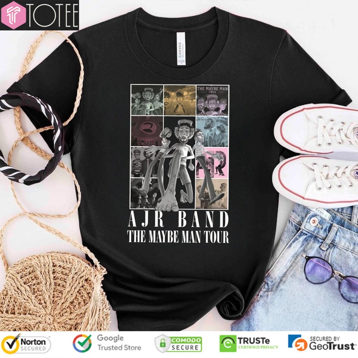 Ajr Band The May Be Man Tour Ver Eras Tour T-shirt