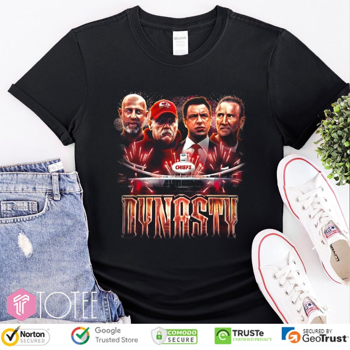 Dynasty Andy Reid Brett Veach Kansas City Chiefs T-shirt