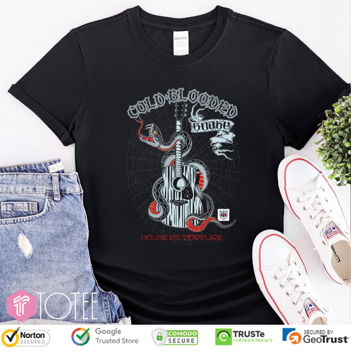 Seiya Sanada Tokyo Hiro Cold Blooded Snake House Of Torture T-shirt