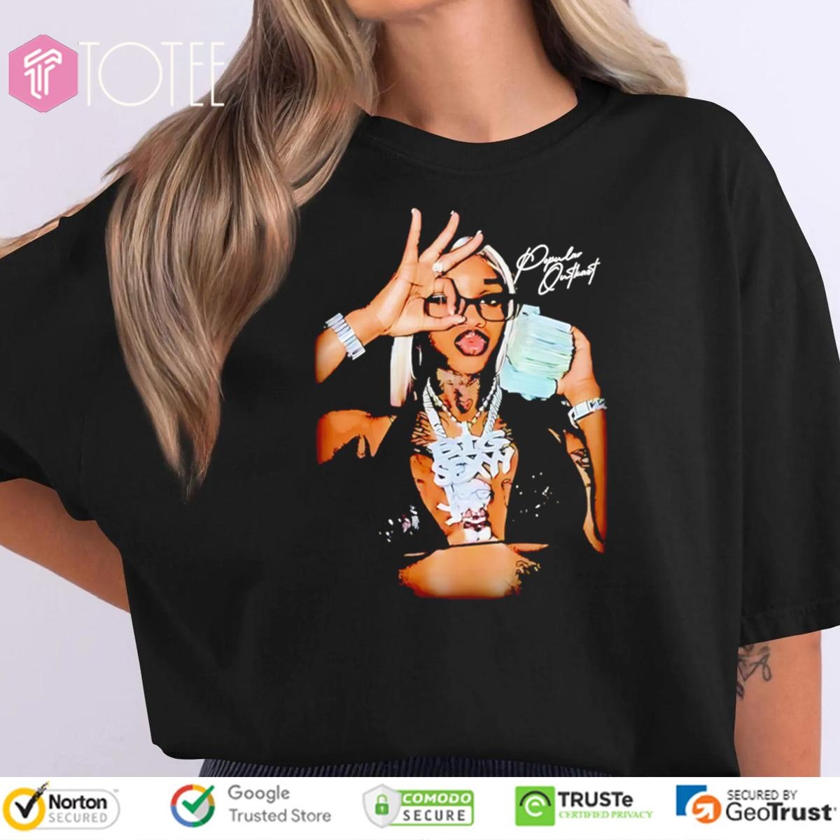 Big Sexyy Red Signature Graphic T-shirt