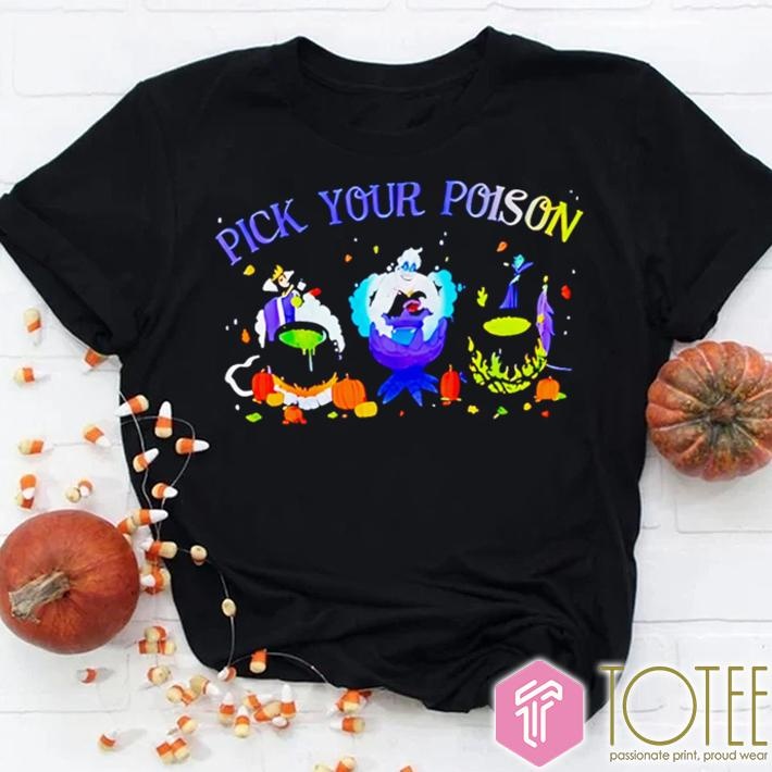 Pick Your Poison Disney Villains T-shirt