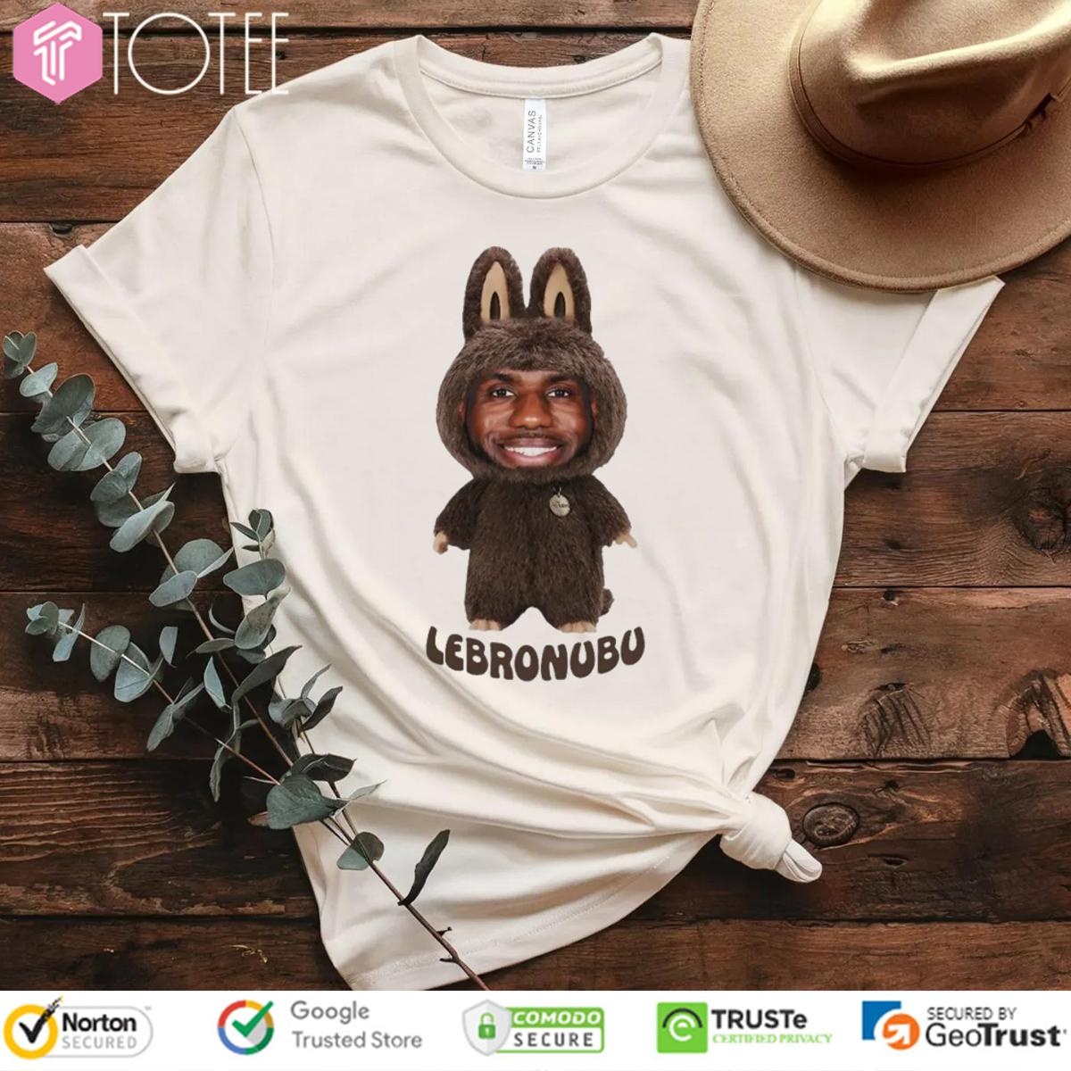 Lebronubu Parody Lebron James Labubu T-shirt