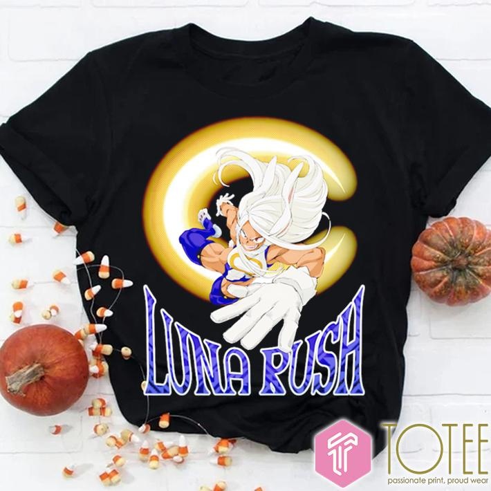 Rumi Usagiyama Rabbit Hero Mirko Luna Rush My Hero Academia T-shirt
