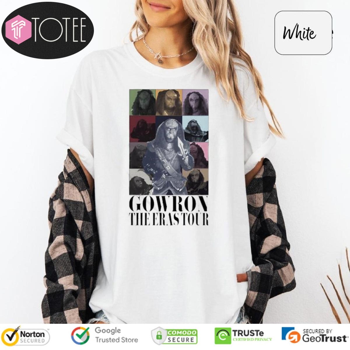 Star Trek Gowron Ver Eras Tour T-shirt